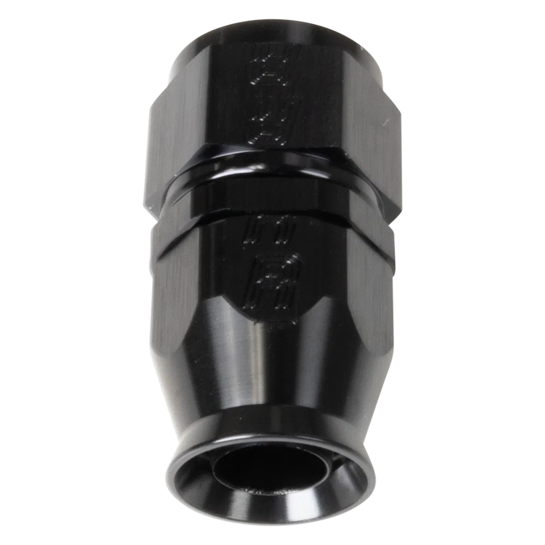550653 – RUSSELL/EDEL Hose End Fitting, -12 AN Hose -12 AN Outlet Straight Anodized Black Aluminum Single